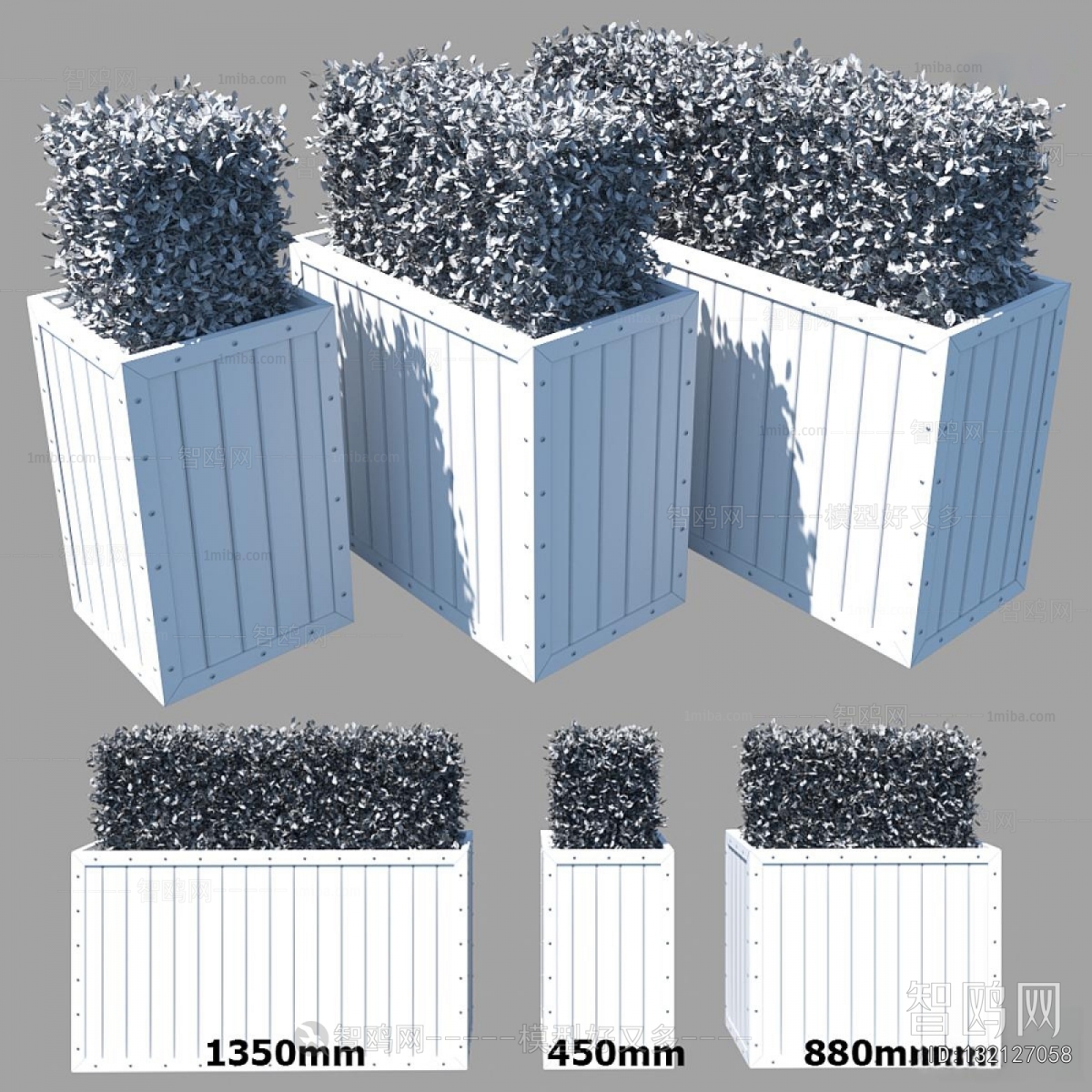 Modern Flower Bed, Flower Bowl, Flower Box