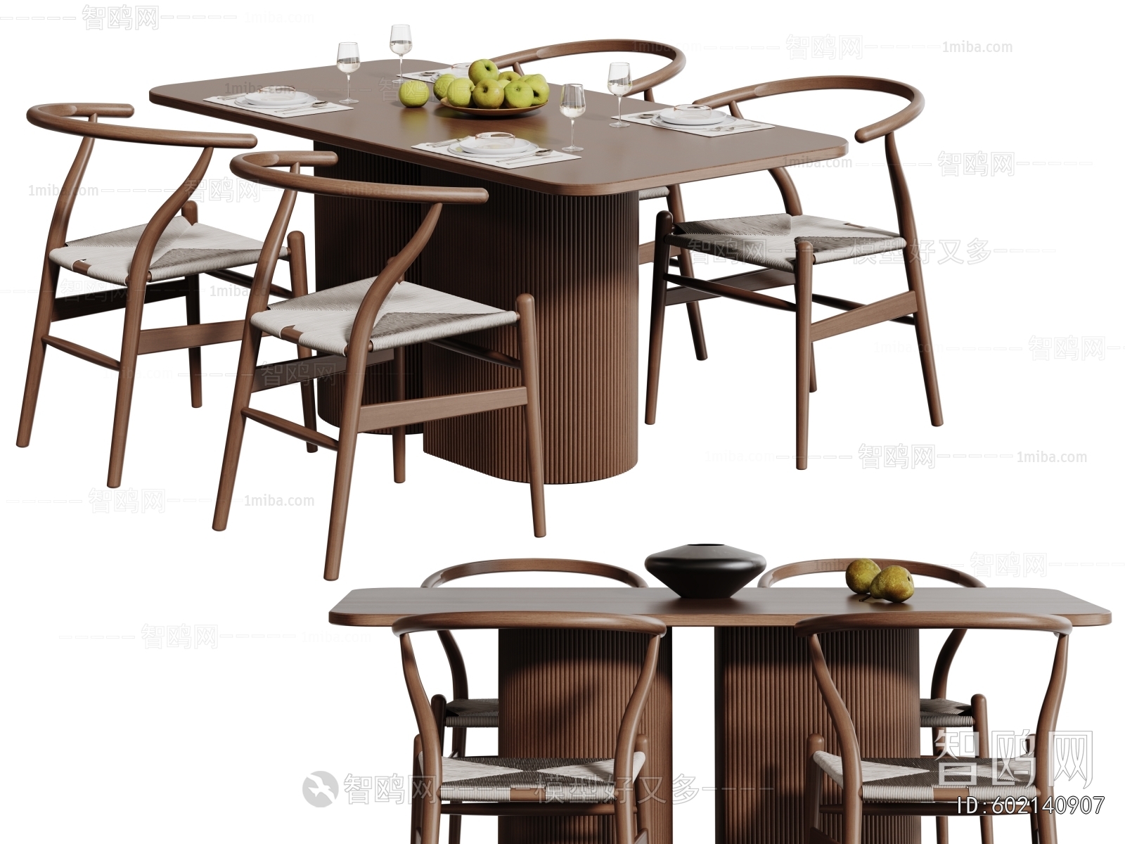 New Chinese Style Dining Table And Chairs