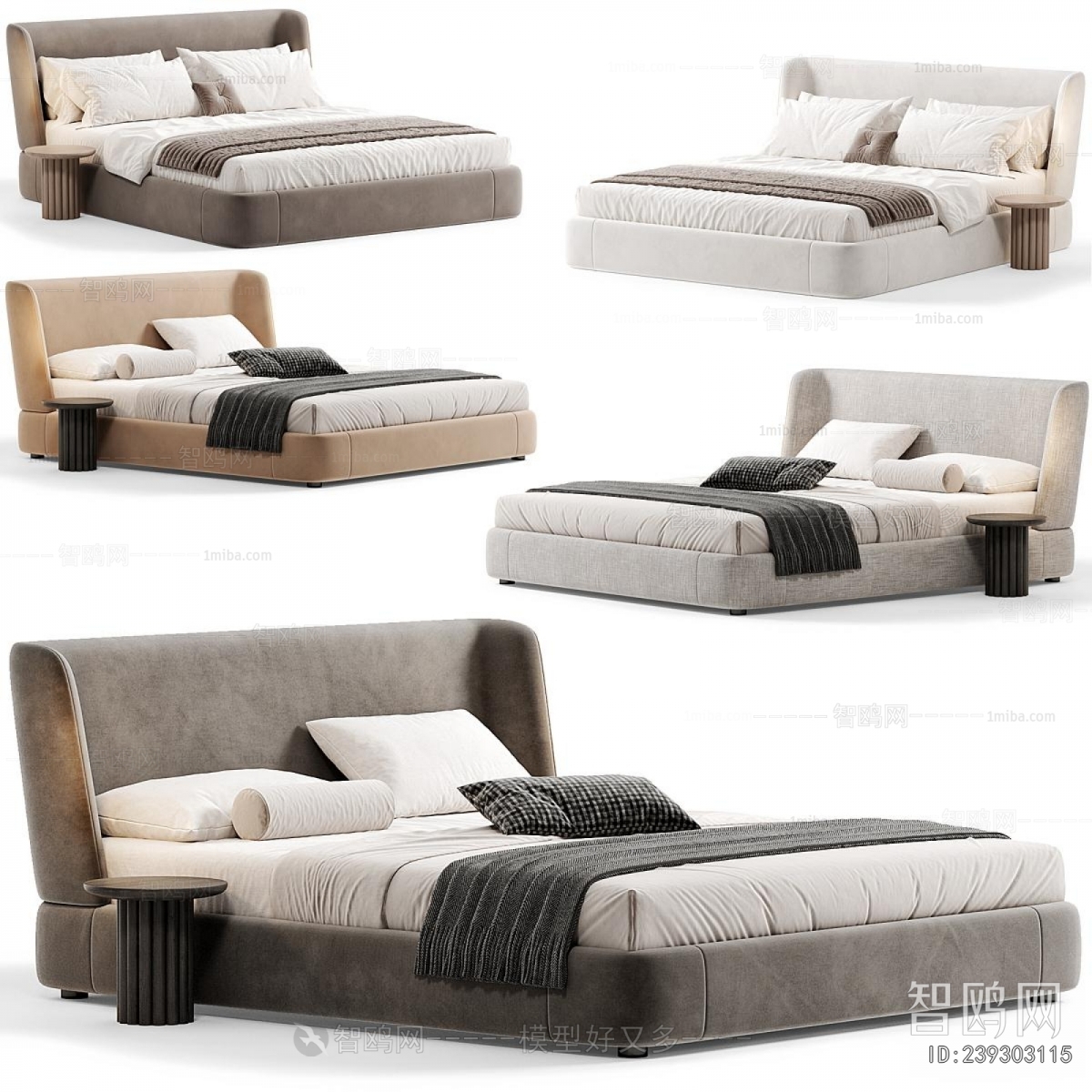 Modern Double Bed