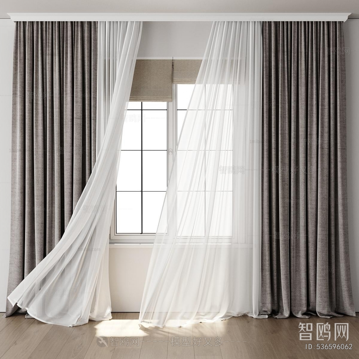 Modern The Curtain