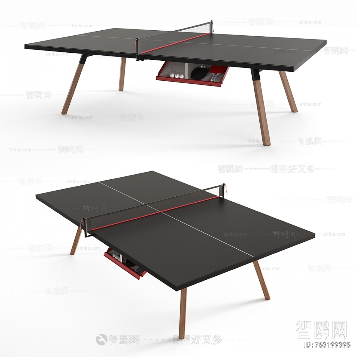 Modern Table-tennis Table