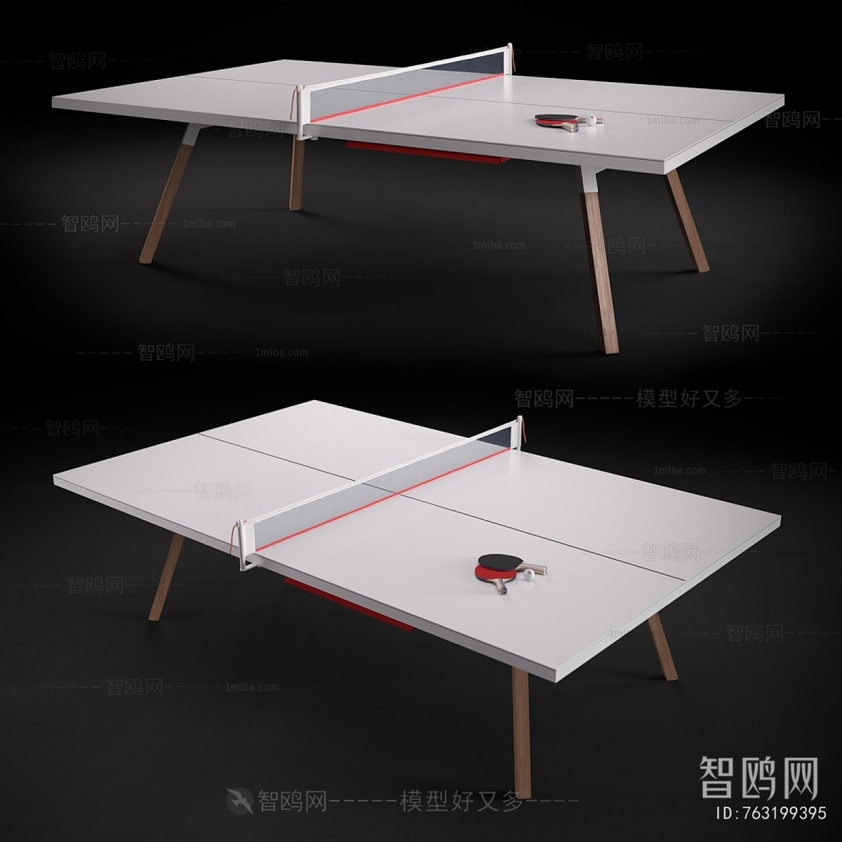 Modern Table-tennis Table
