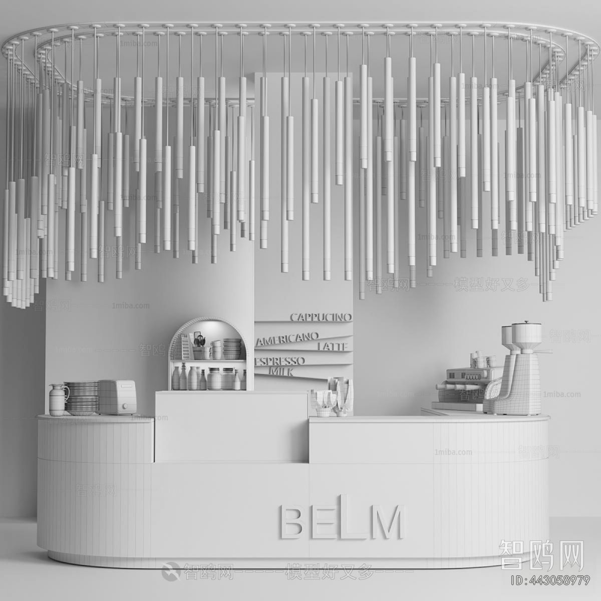 Modern Counter Bar