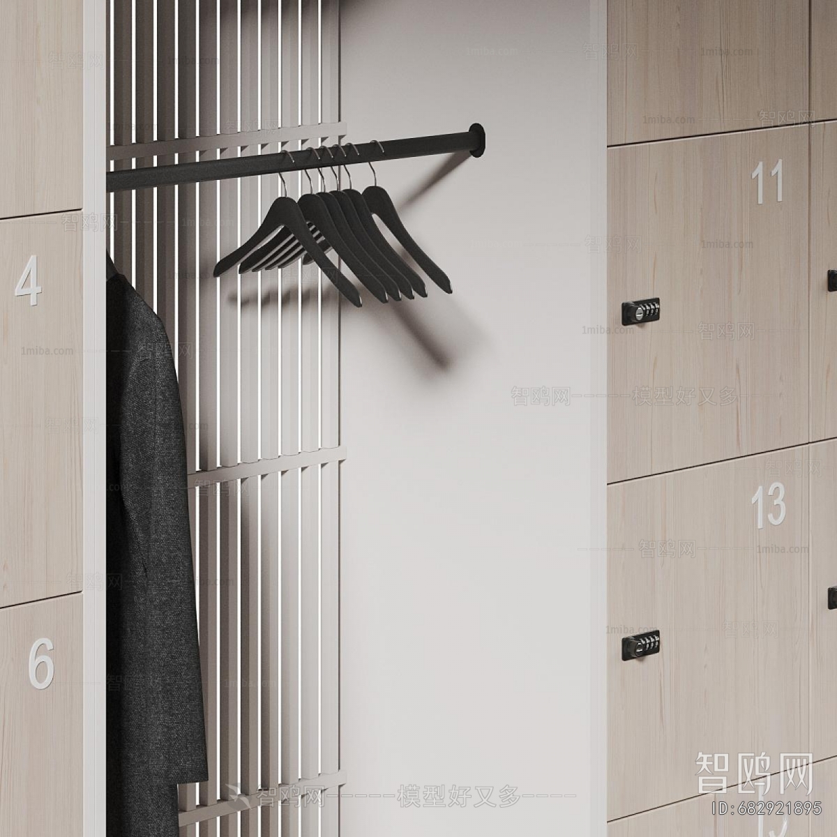 Modern Public Cabinet/lock Cabinet