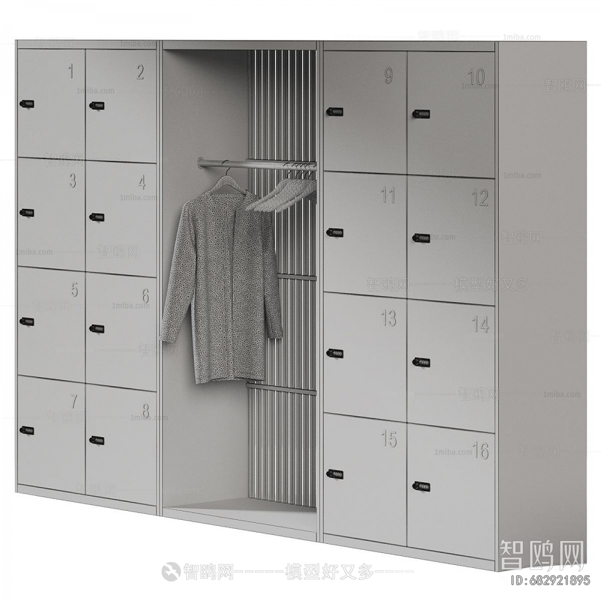 Modern Public Cabinet/lock Cabinet