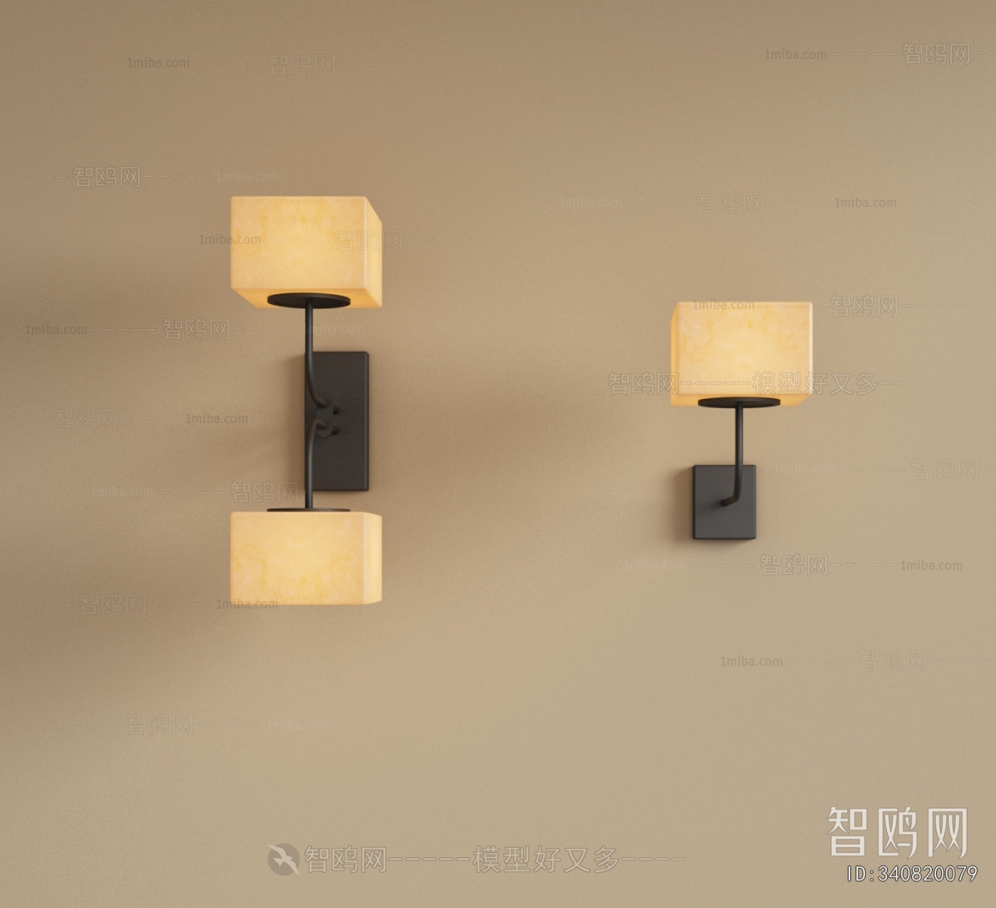 New Chinese Style Wall Lamp