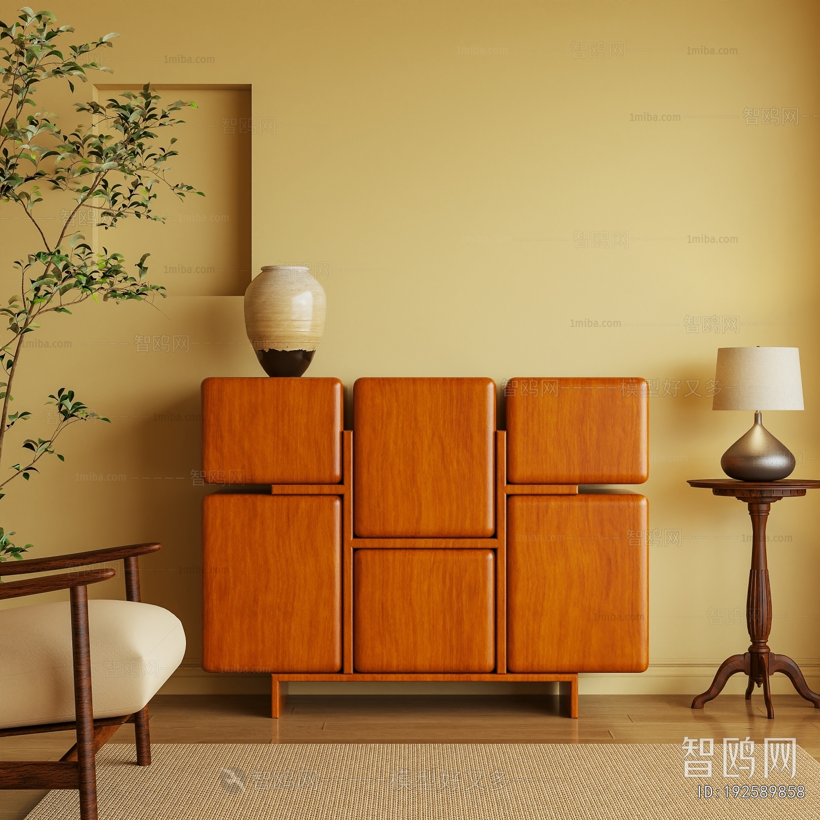 Modern Side Cabinet