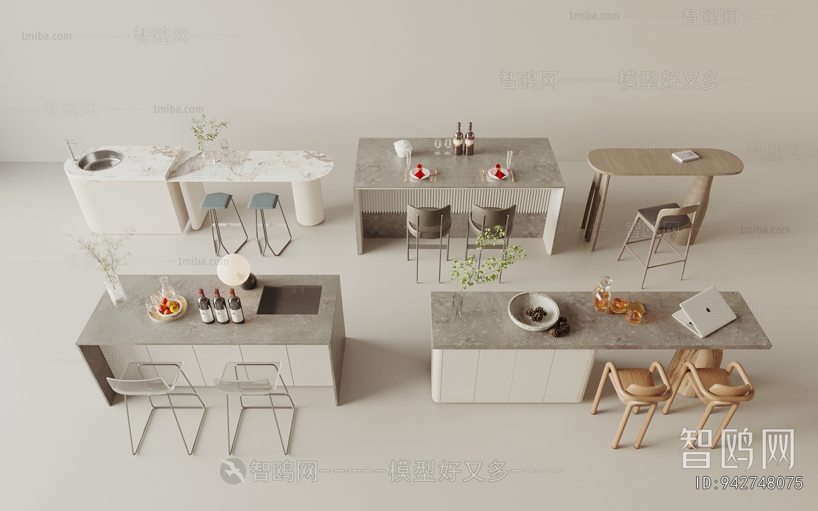 Modern Counter Bar