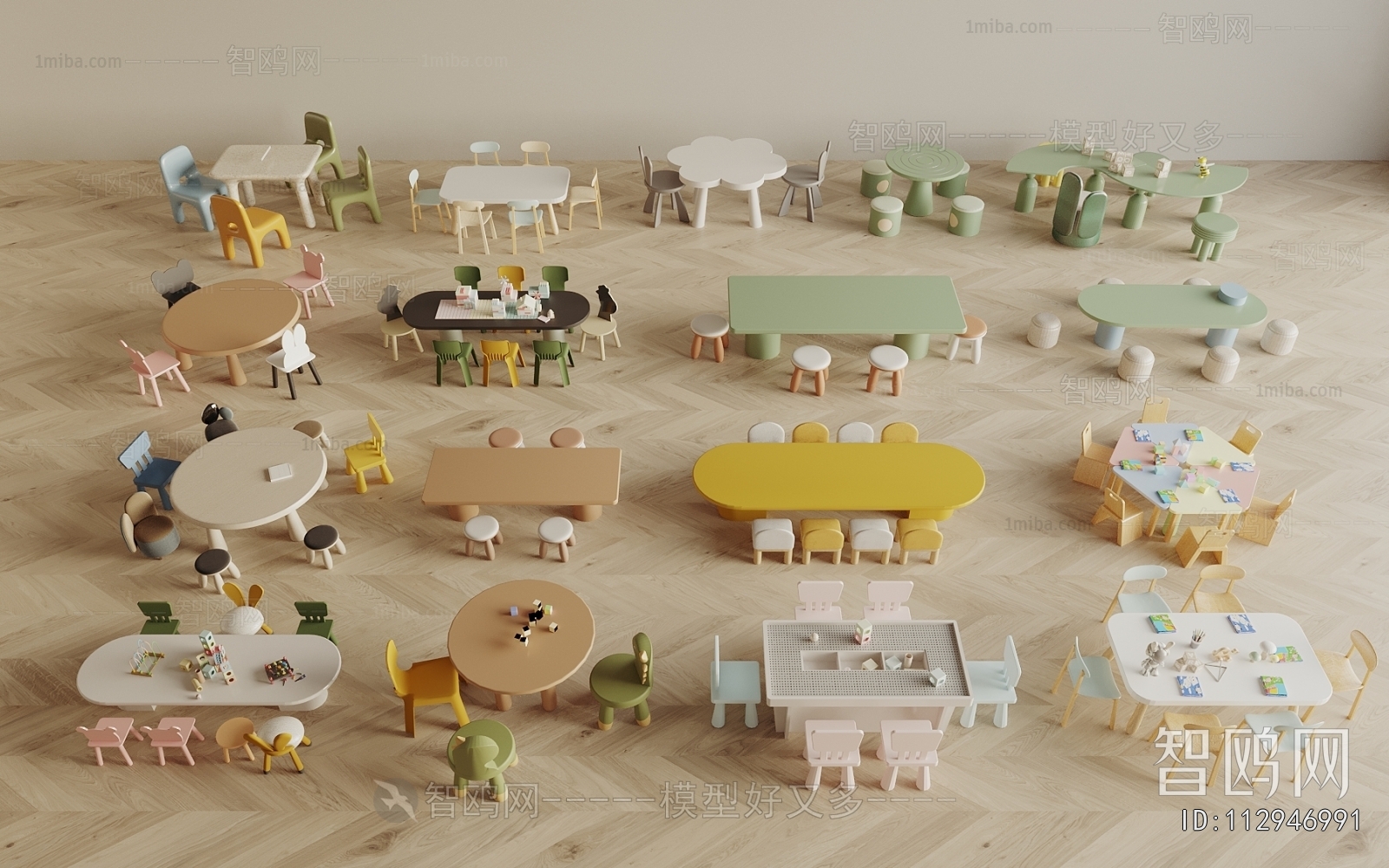 Modern Children's Table/chair