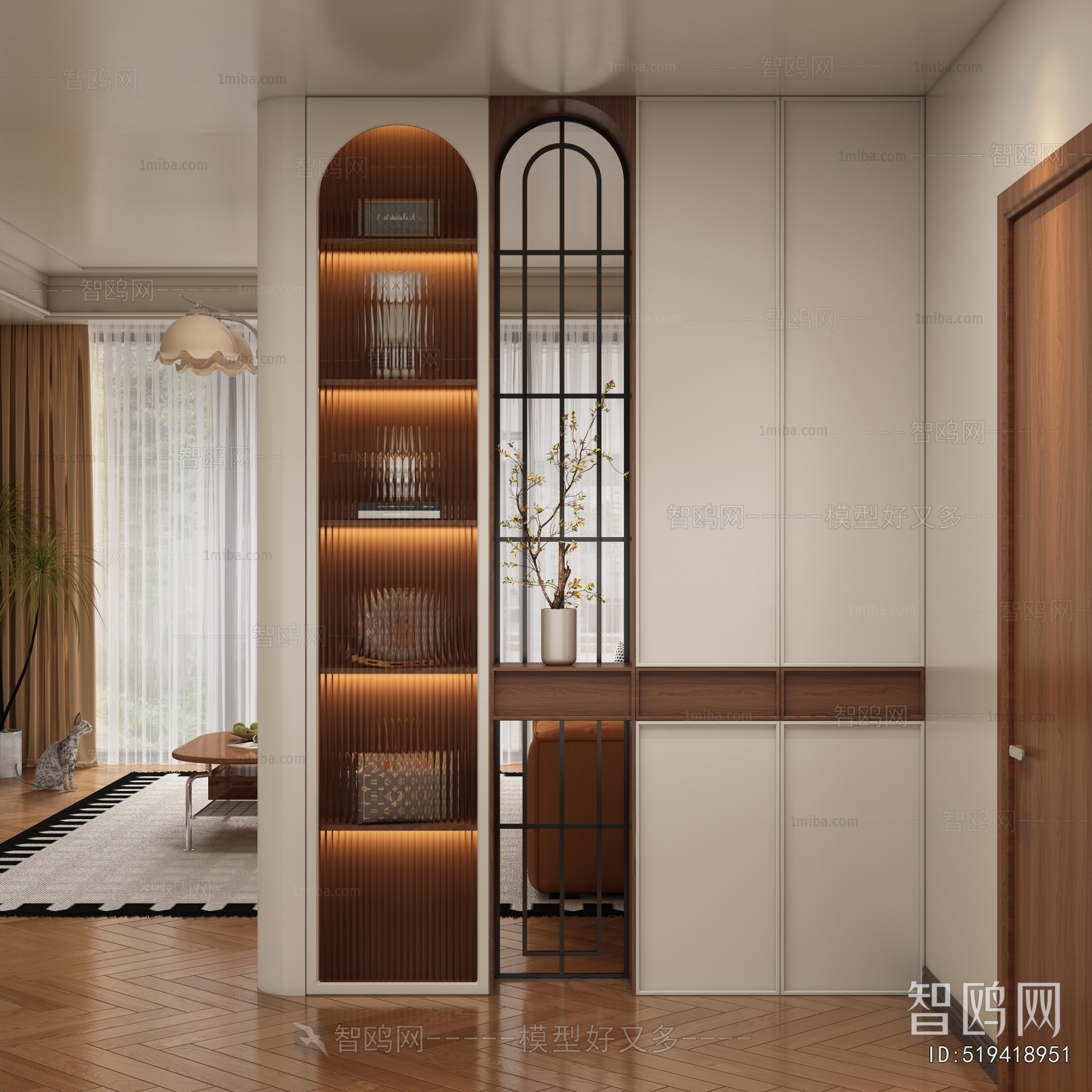 Modern Hallway