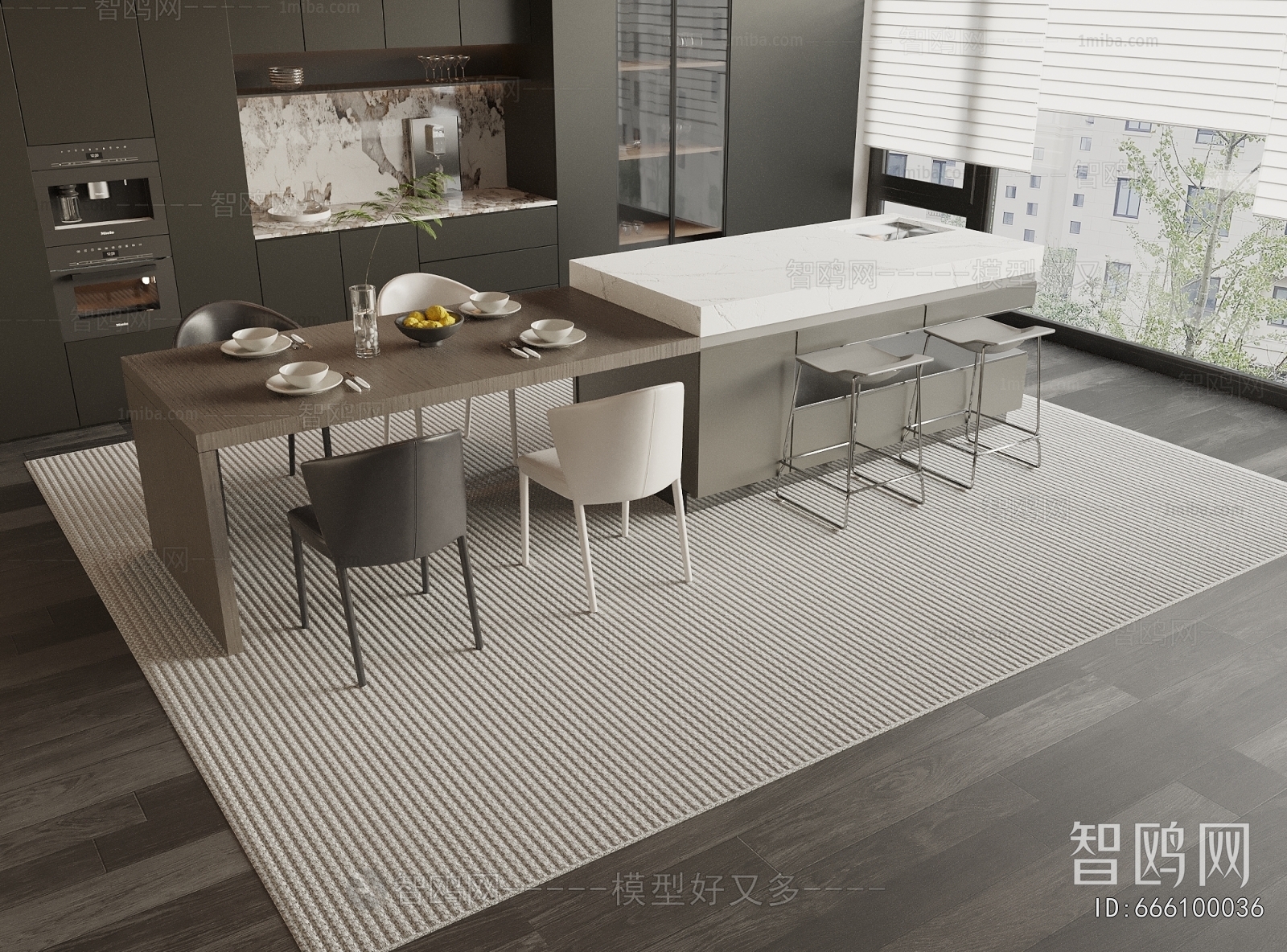 Modern Dining Table And Chairs