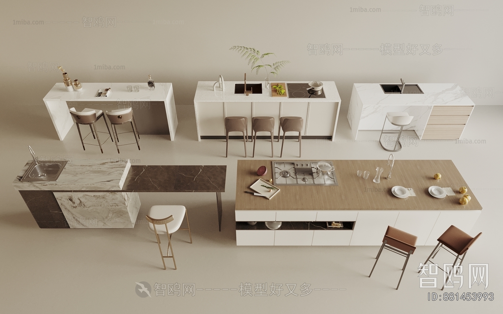 Modern Counter Bar