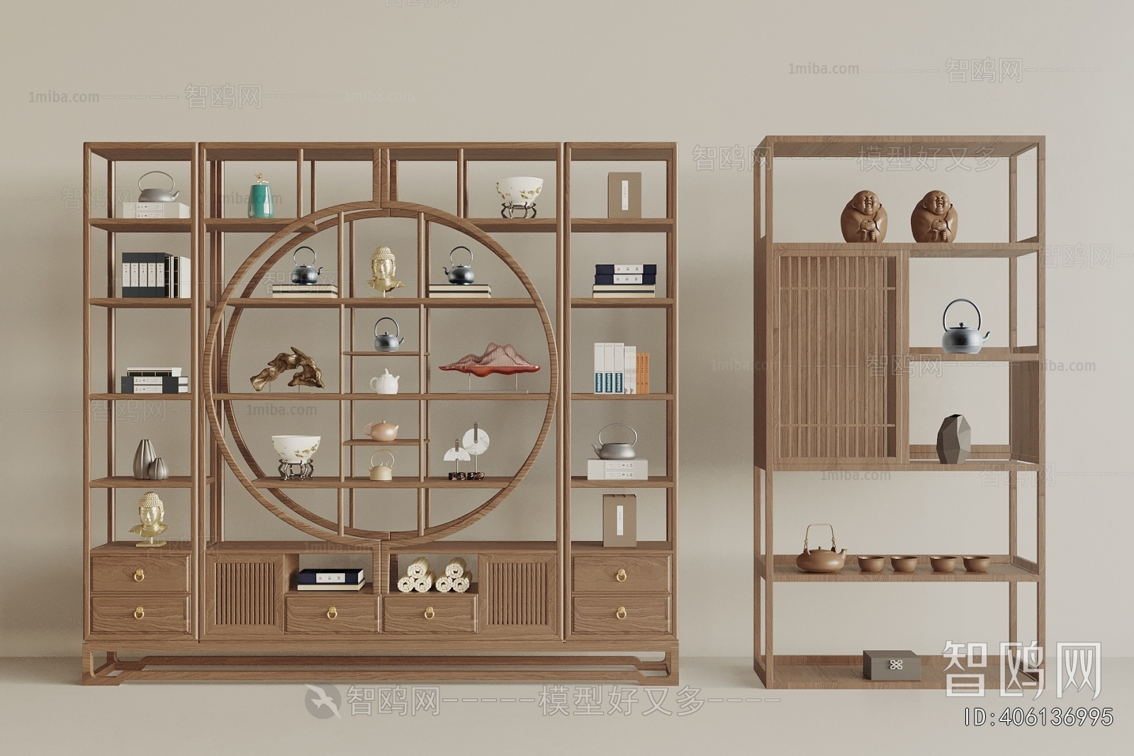 New Chinese Style Antique Rack