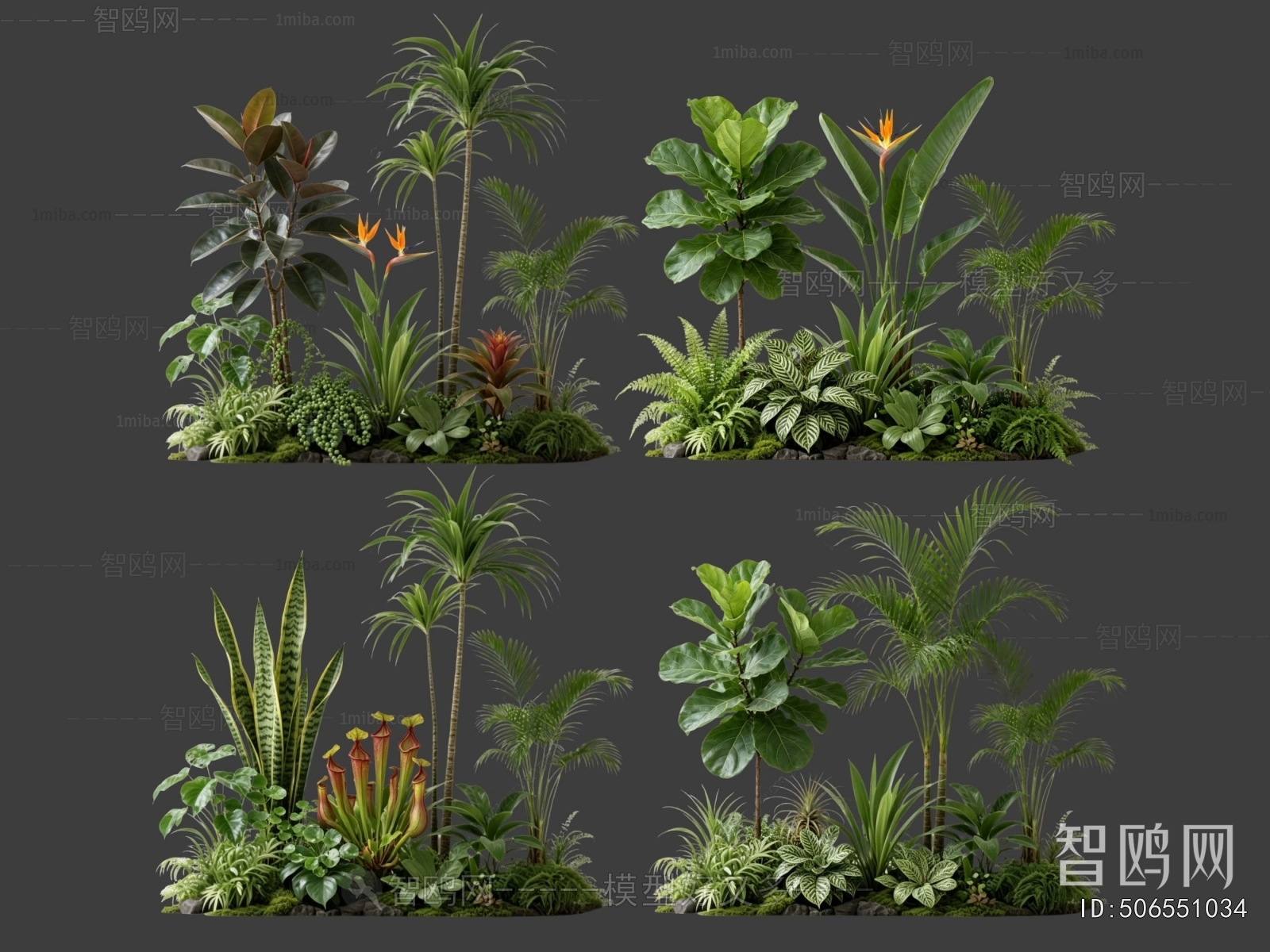 Modern Plant Pile