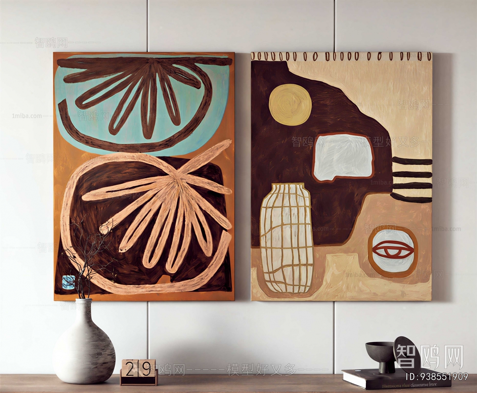 Wabi-sabi Style Painting