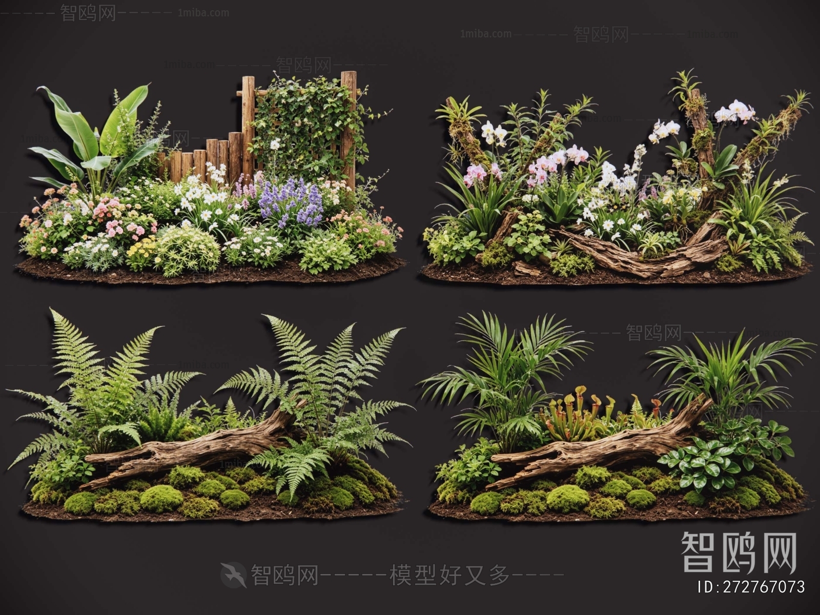 Modern Plant Pile