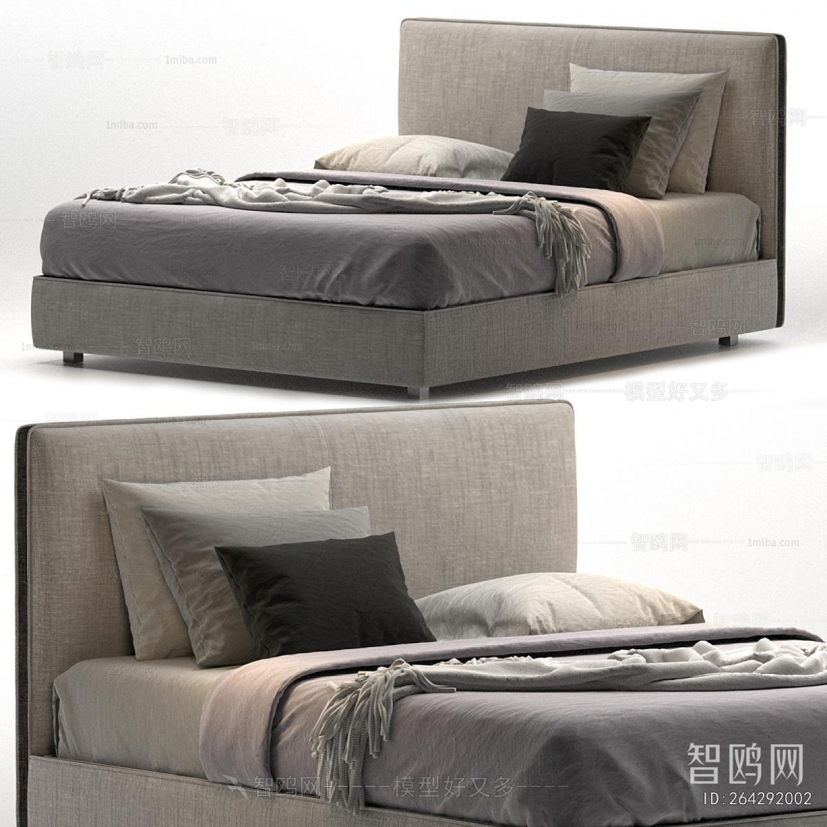 Modern Double Bed