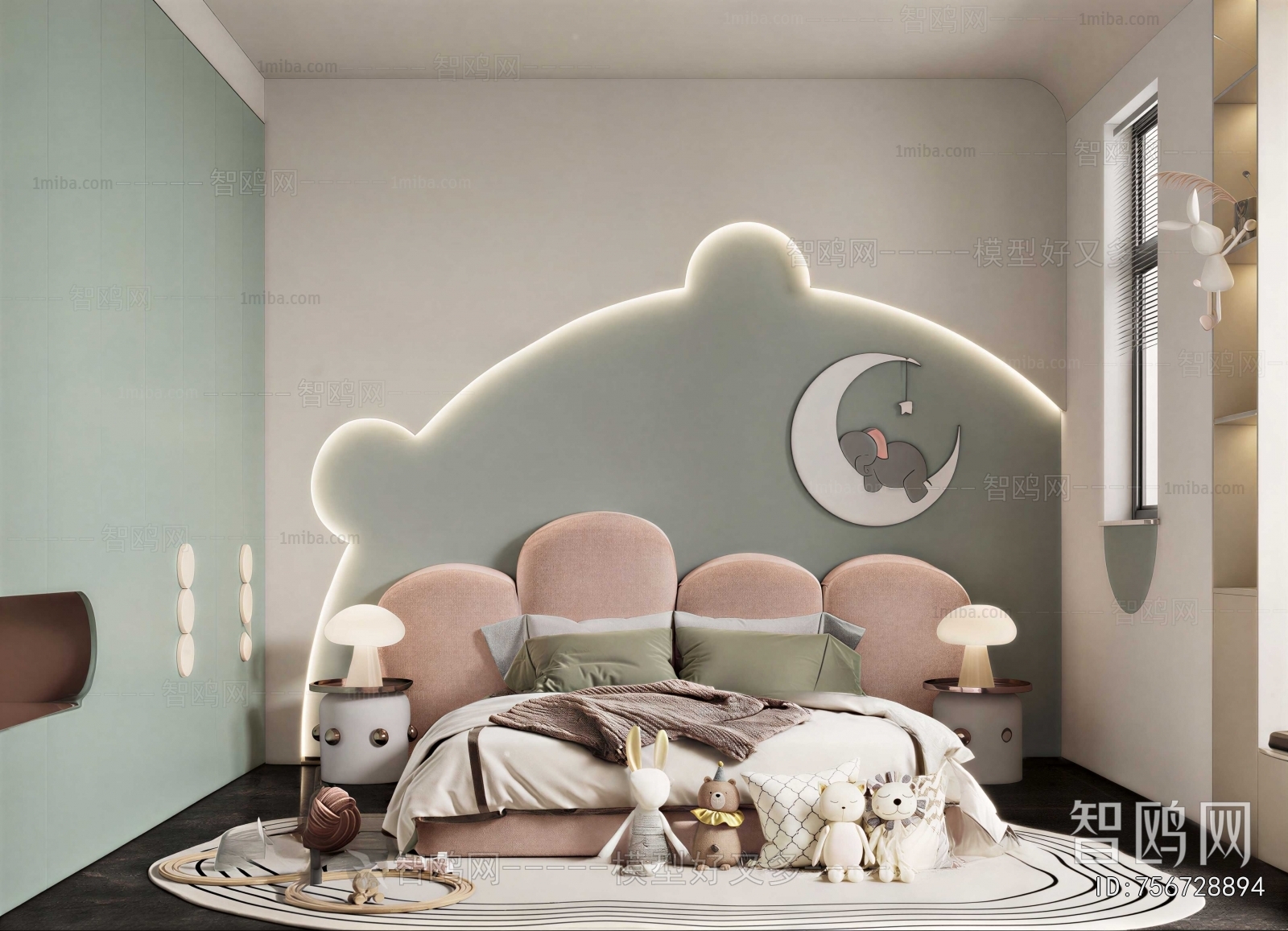 French Style Girl's Room Daughter's Room
