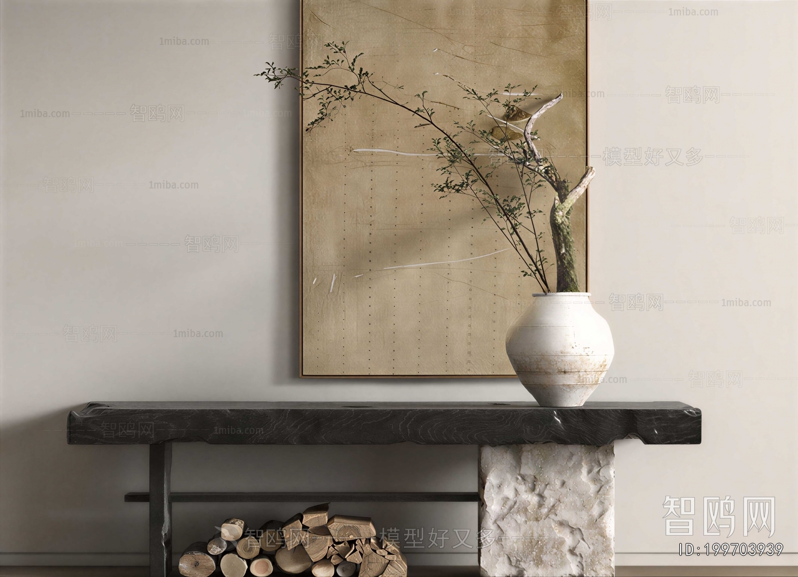Wabi-sabi Style Painting