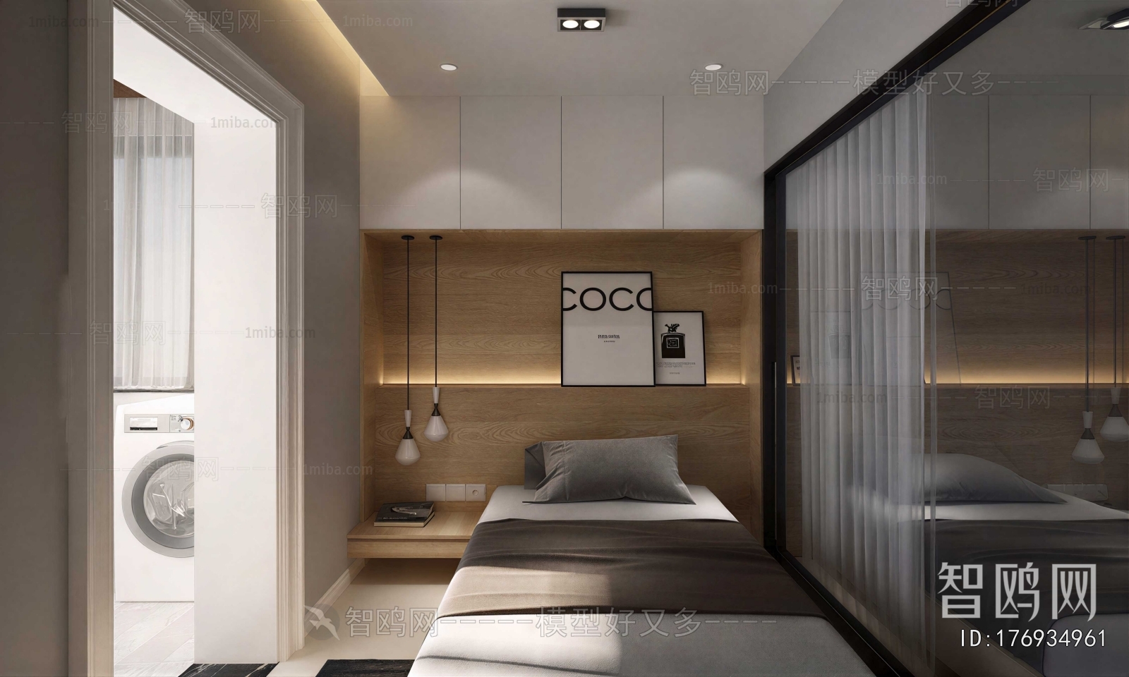 Modern Boy's Room And Son's Room