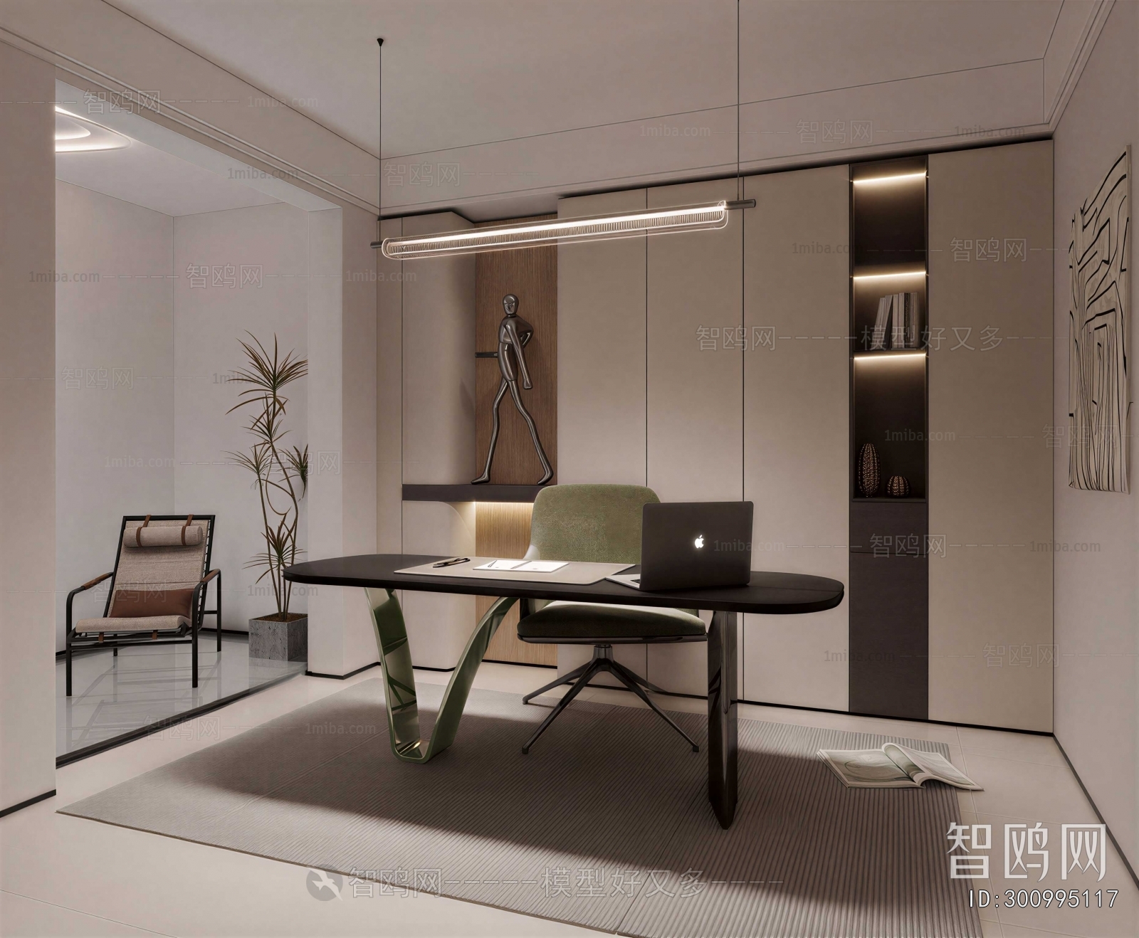Modern Computer Desk And Chair