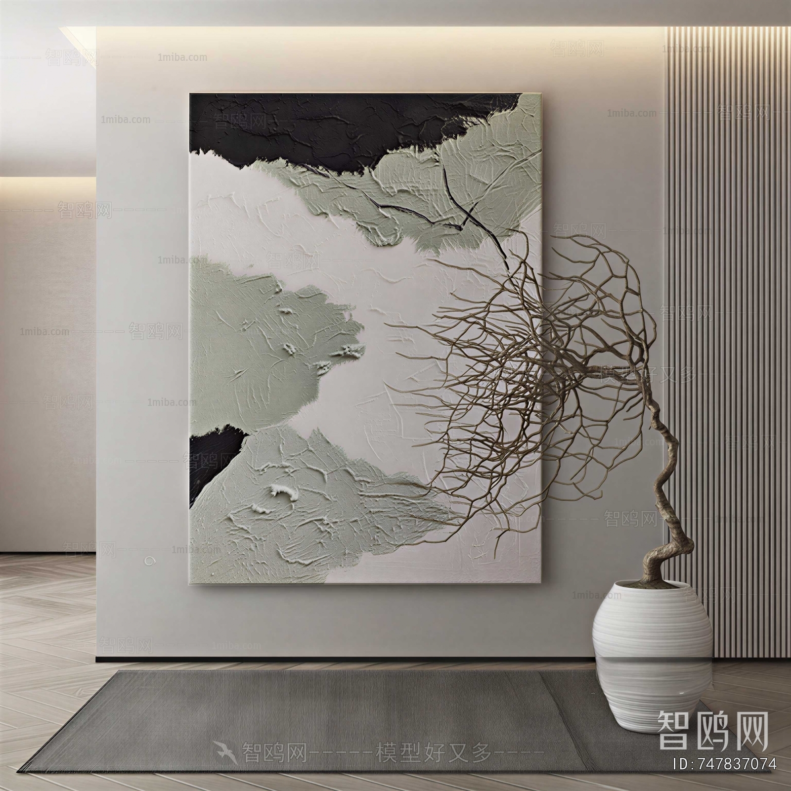 Wabi-sabi Style Painting