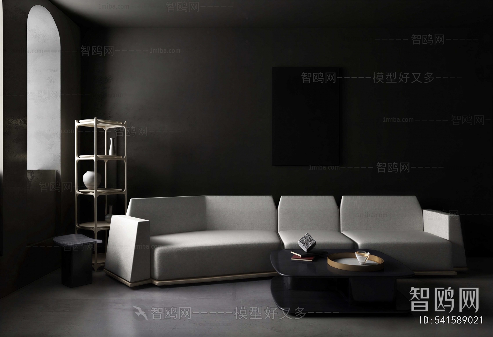 Modern Three-seat Sofa