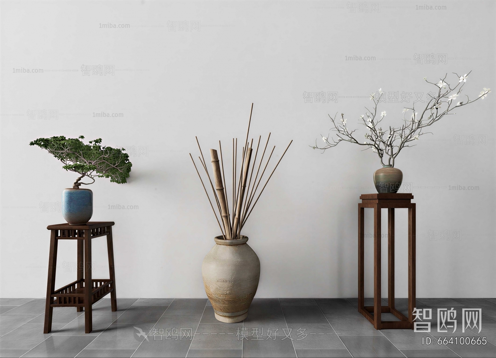 New Chinese Style Bonsai