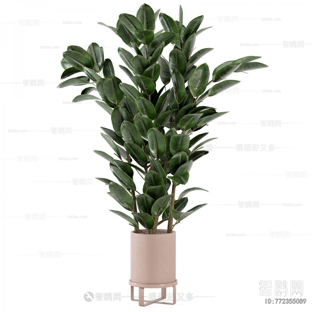 Modern Ground Green Plant Potted Plants