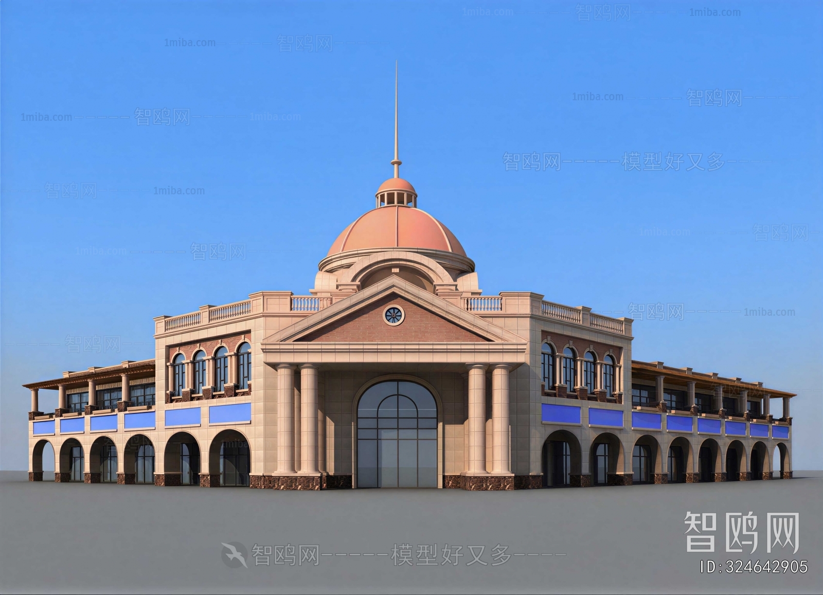 Modern Building Appearance
