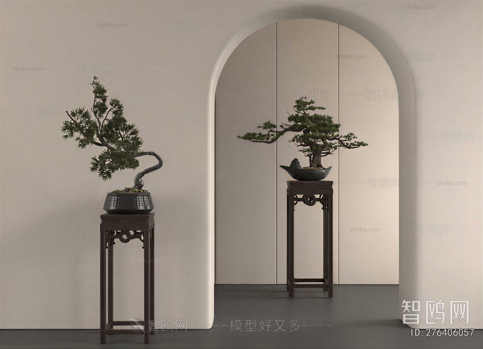 New Chinese Style Bonsai
