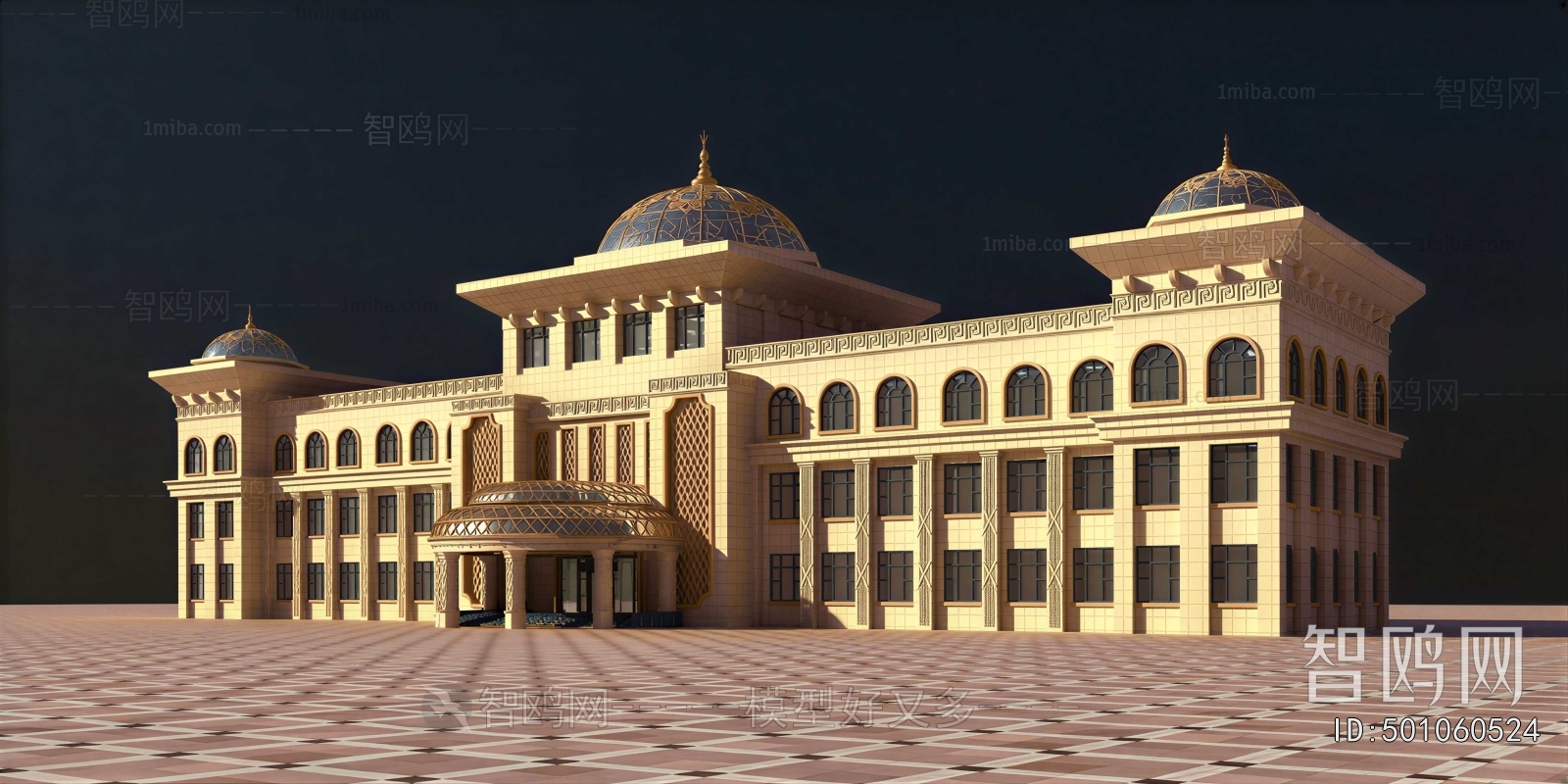European Style Building Appearance