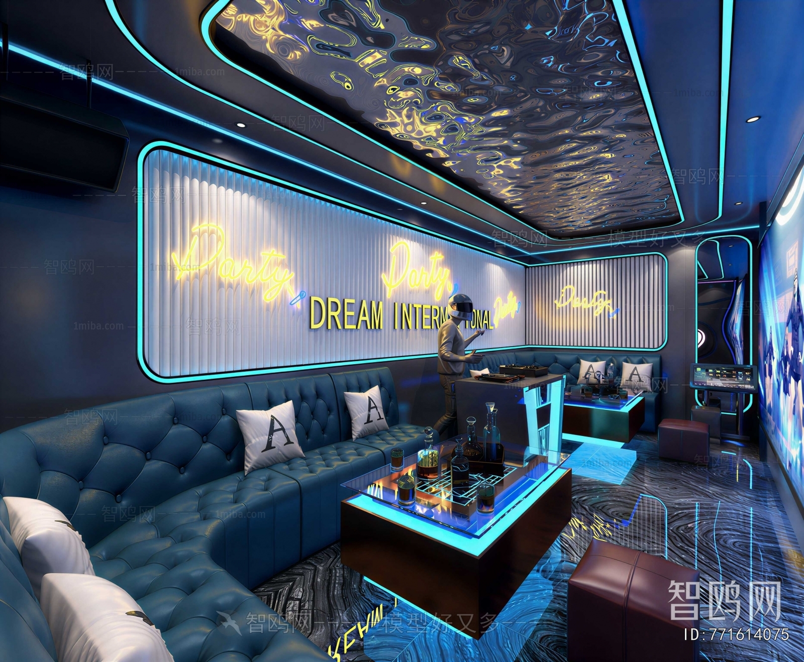 Modern Audiovisual Room