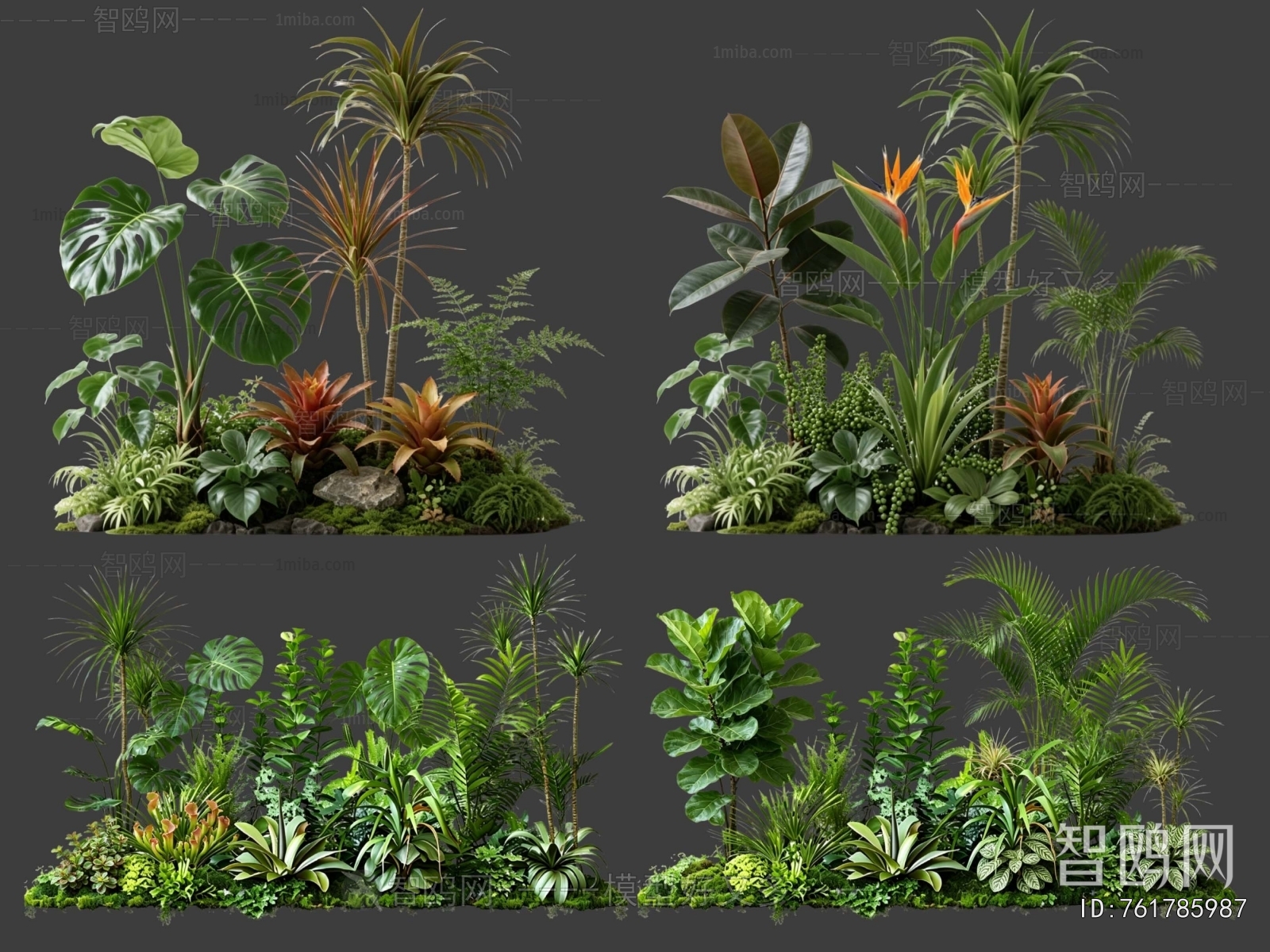 Modern Plant Pile