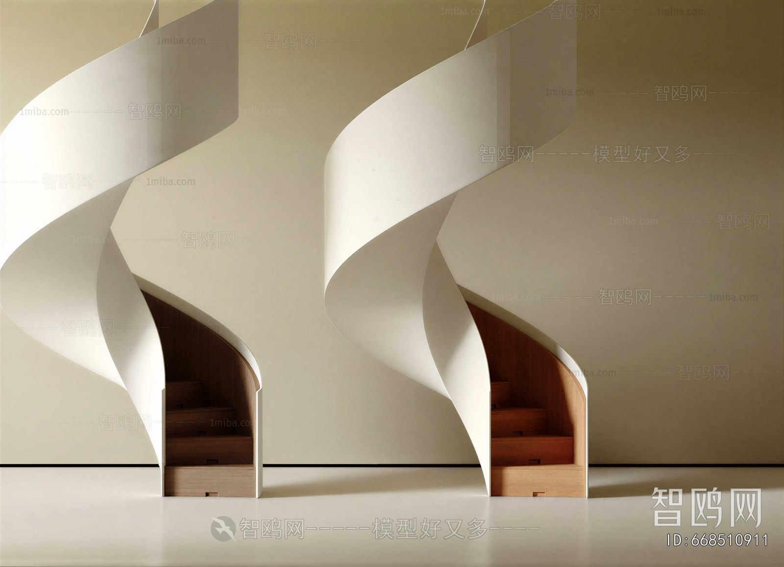 Modern Rotating Staircase