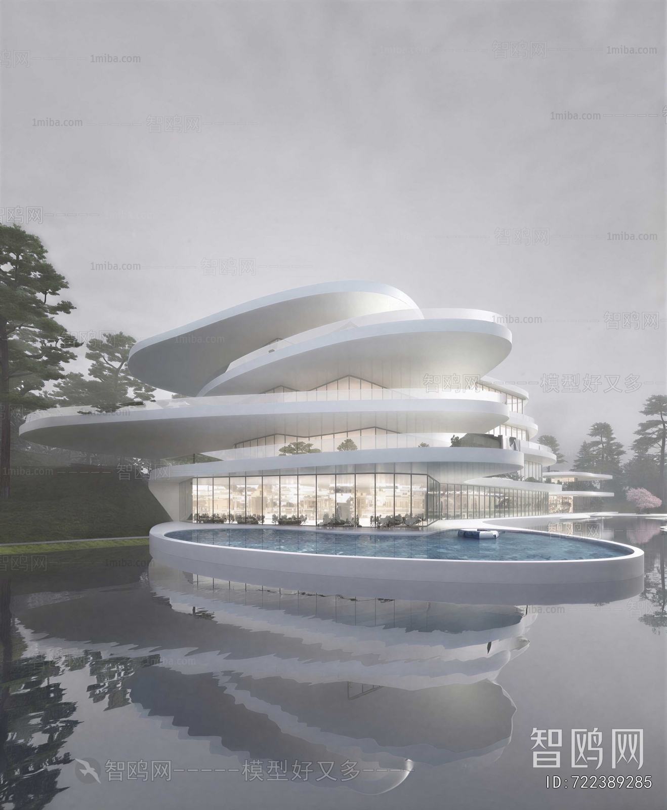 Modern Building Appearance