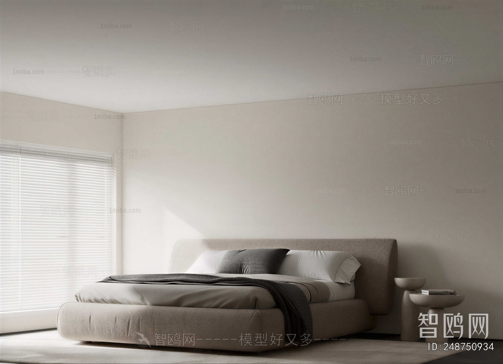 Wabi-sabi Style Bedroom