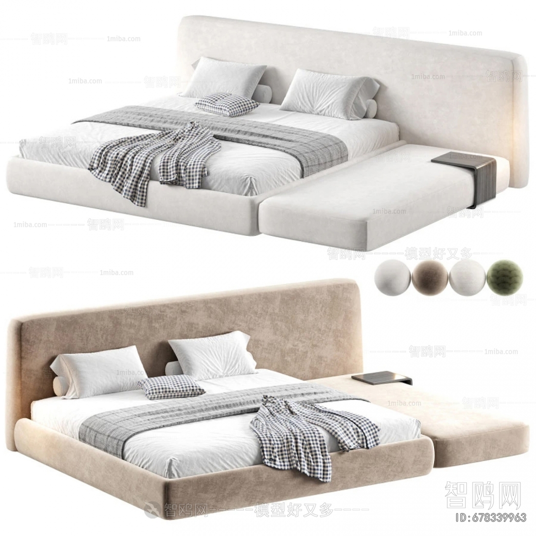 Modern Double Bed