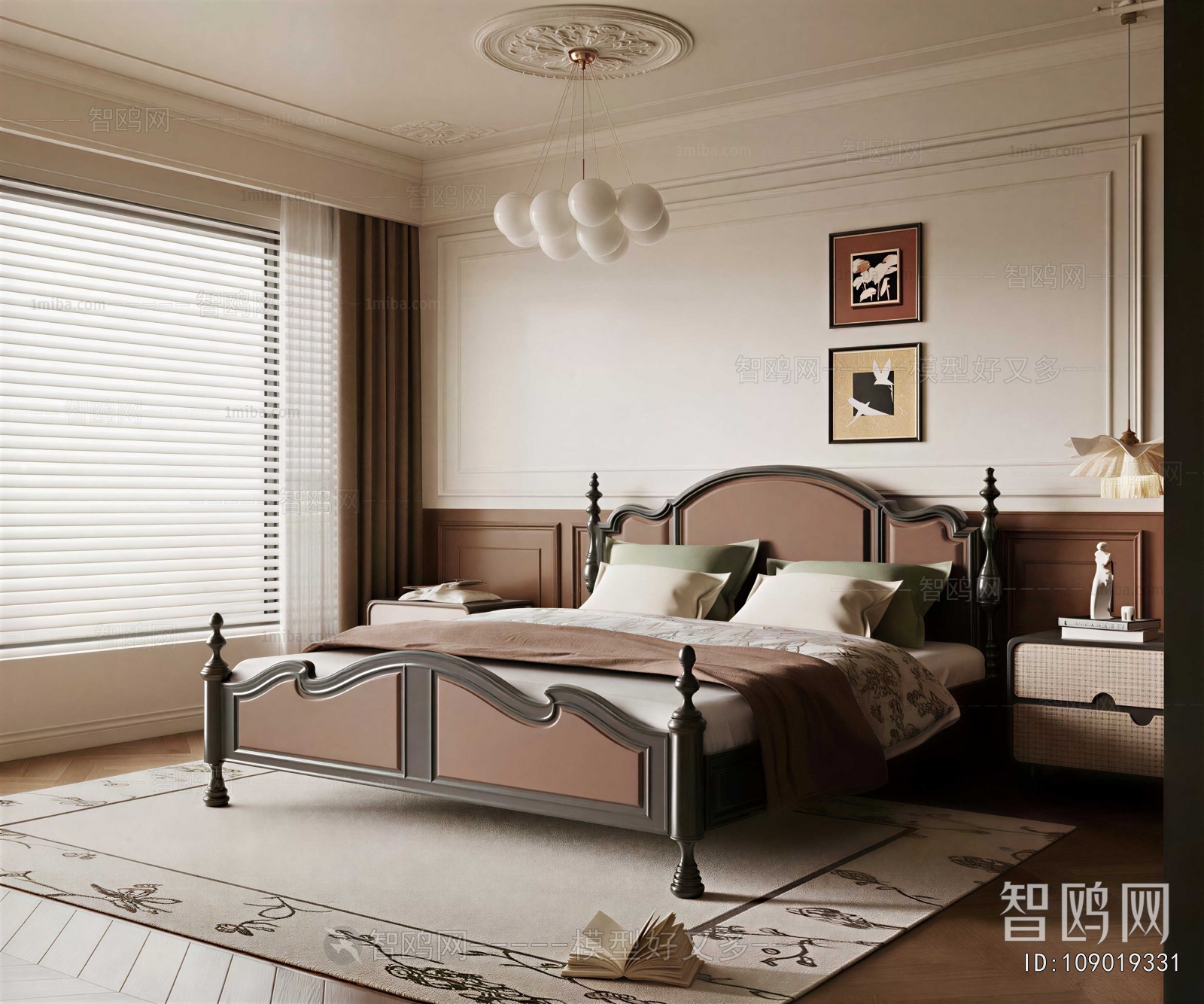 French Style Double Bed