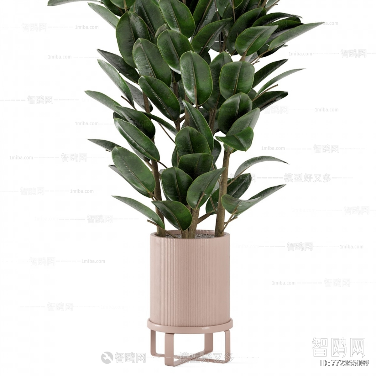 Modern Ground Green Plant Potted Plants