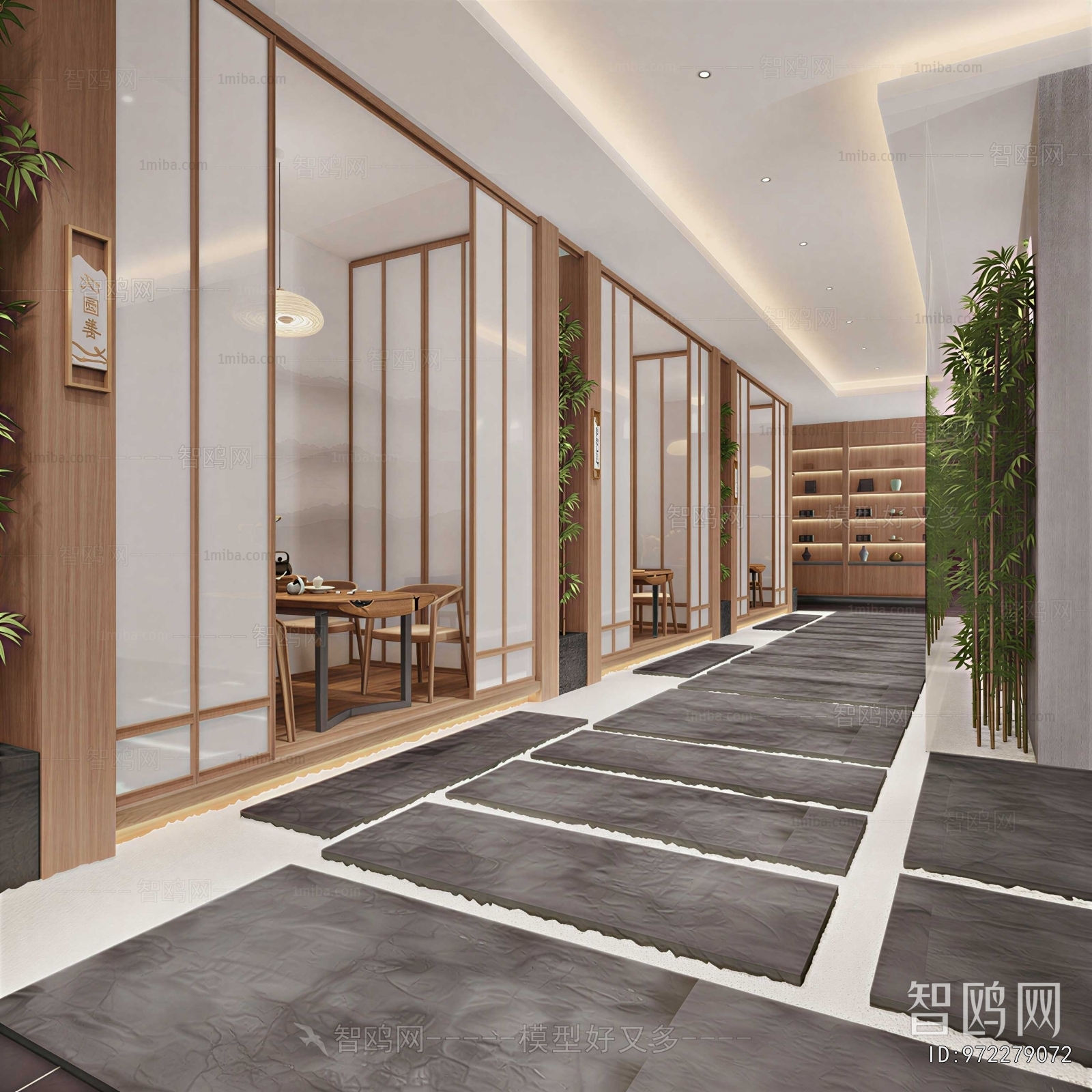 New Chinese Style Teahouse Tea House