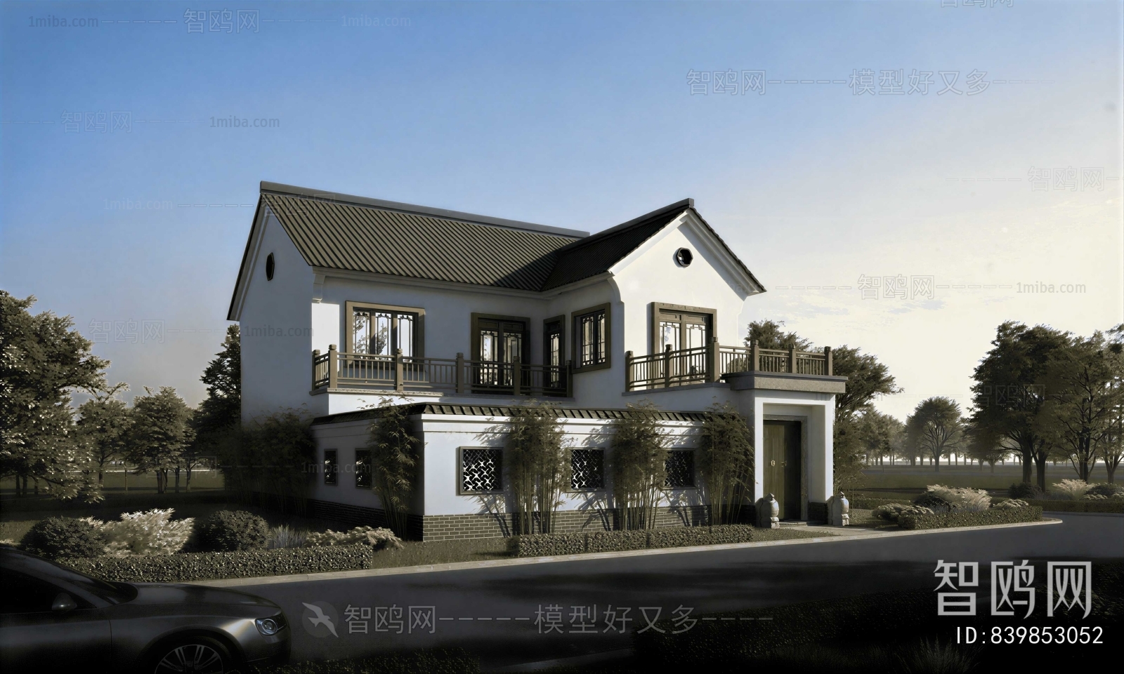 New Chinese Style Detached Villa
