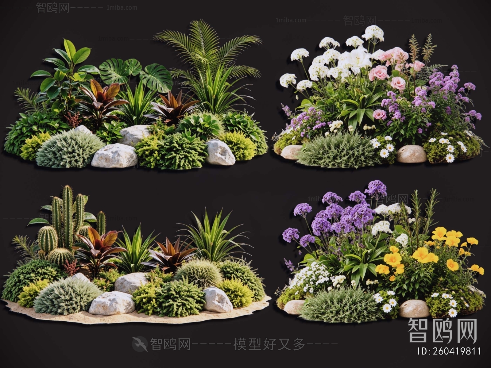 Modern Plant Pile