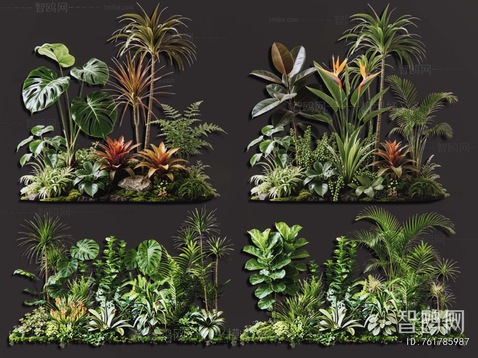 Modern Plant Pile