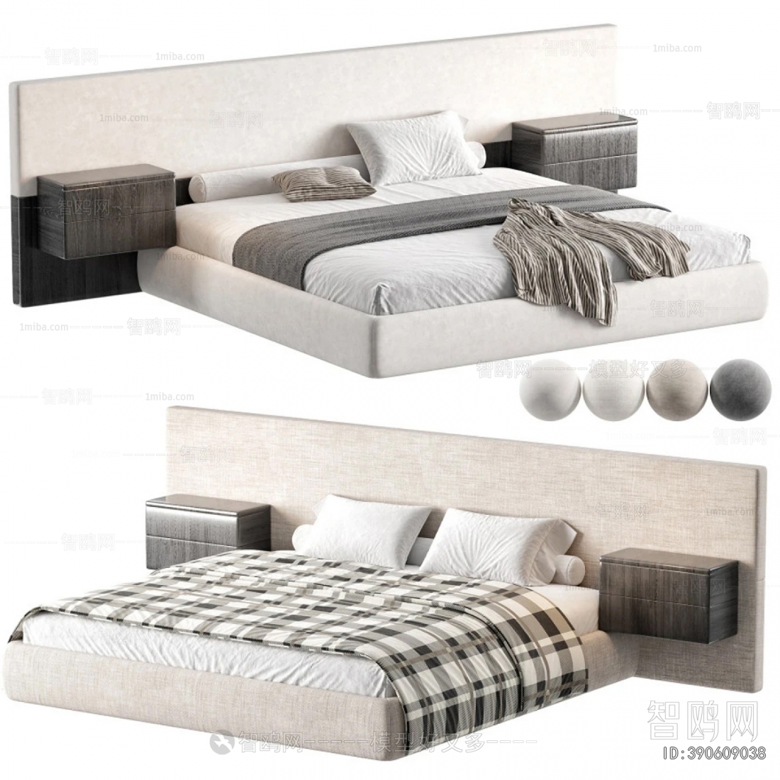 Modern Double Bed
