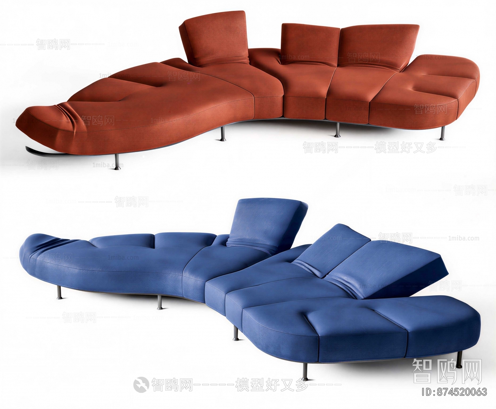 Modern Shaped Sofa