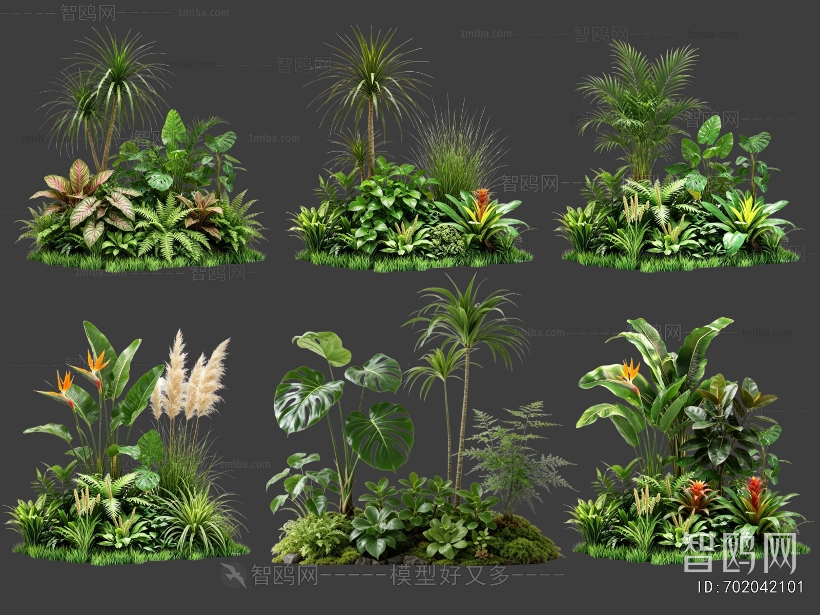 Modern Plant Pile