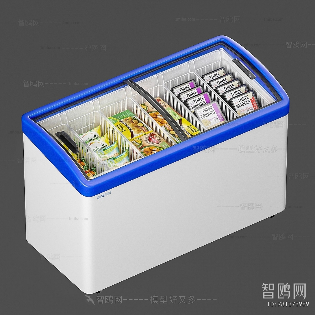 Modern Refrigerator Freezer