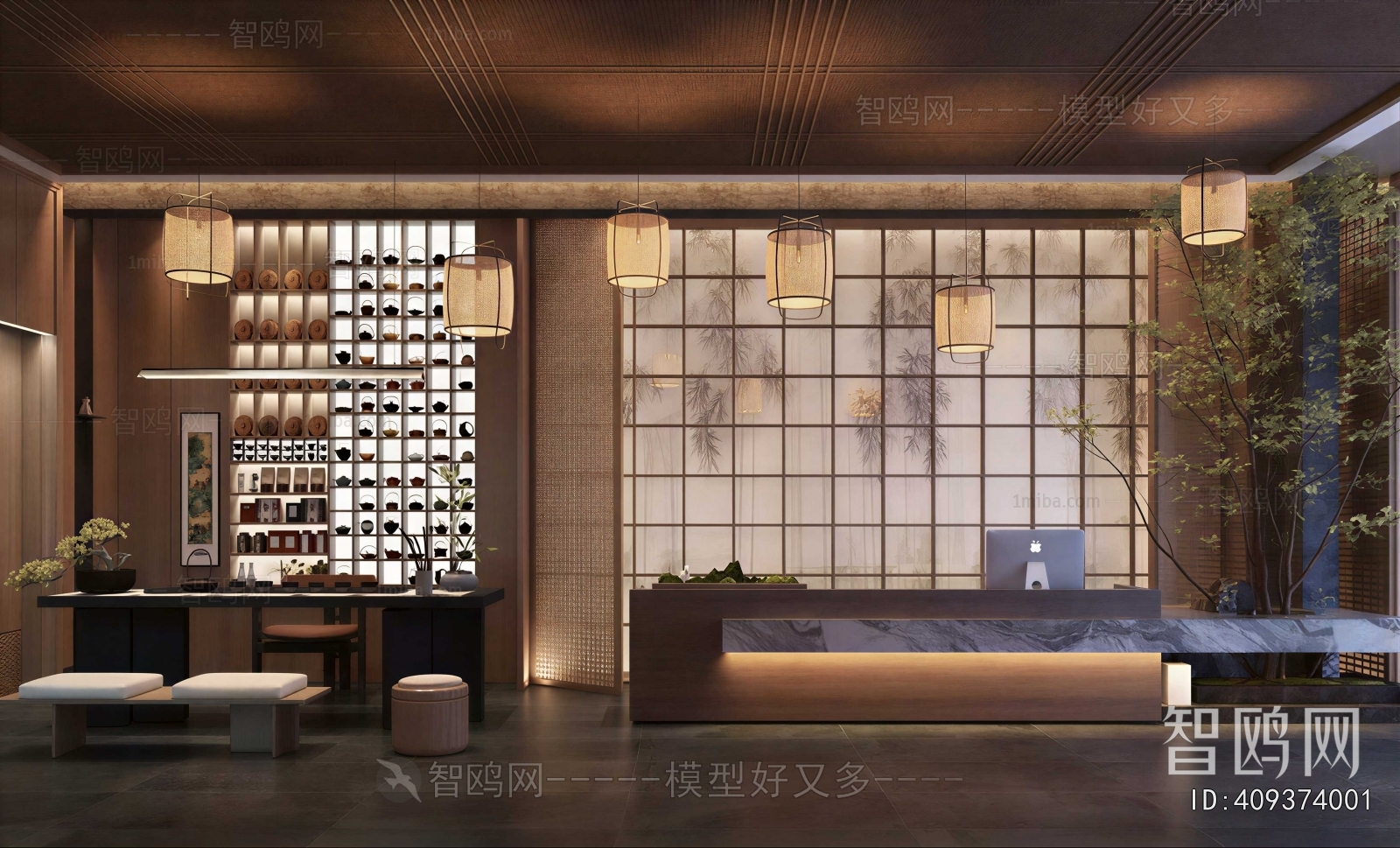 New Chinese Style Club Space
