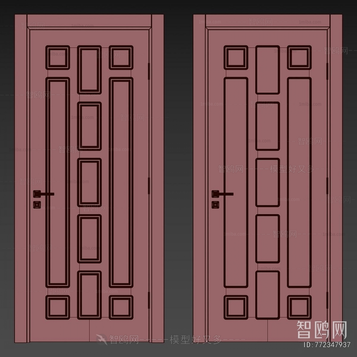 Modern Single Door